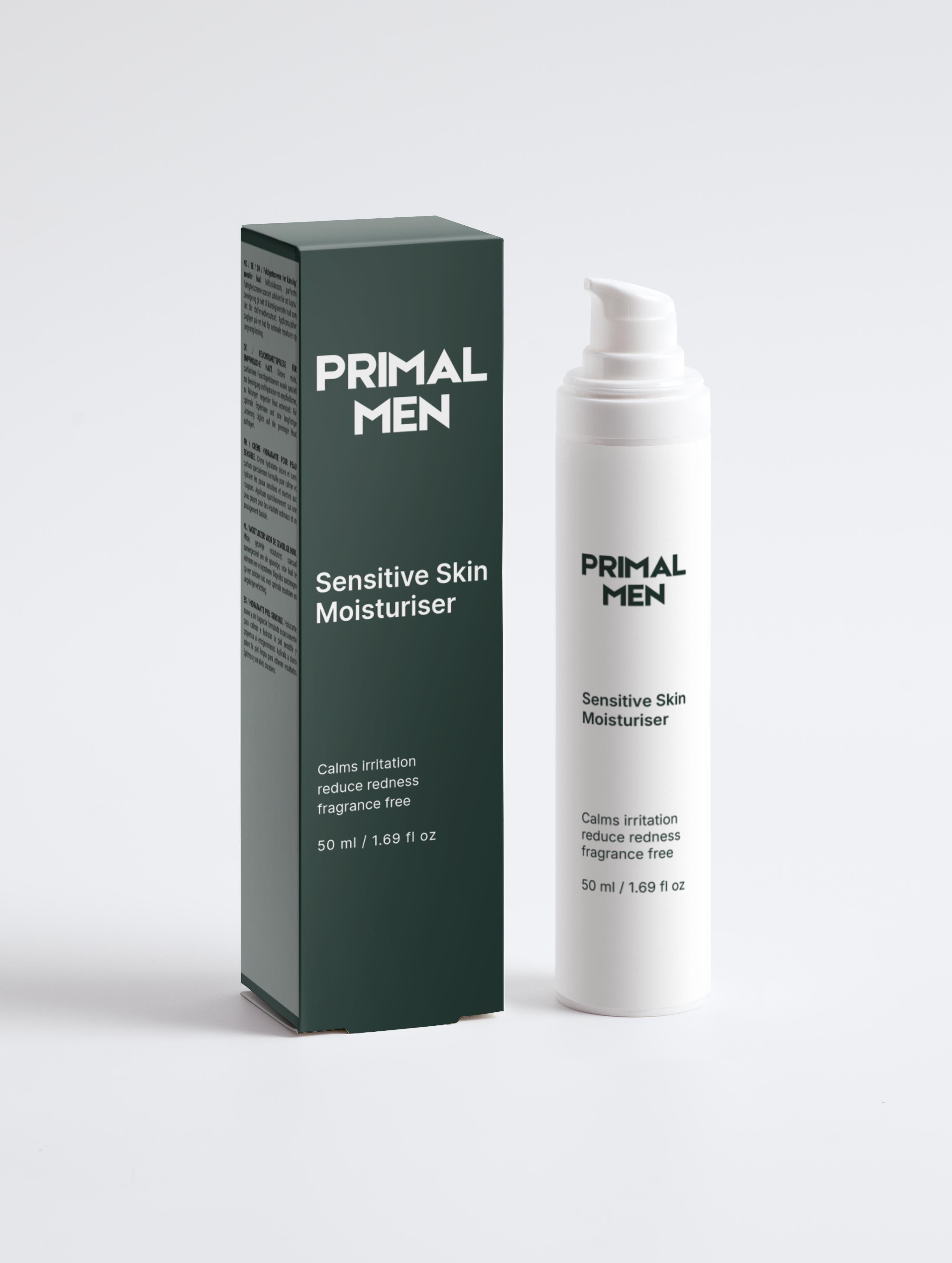 Hidratante para pele sensível, sem fragrância